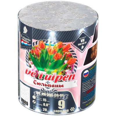 Тюльпаны Батарея салютов купить в Чехове | chekhov.salutsklad.ru