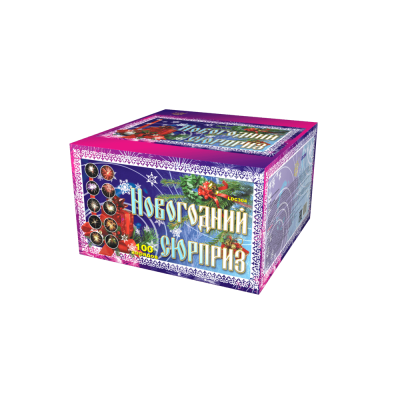 Новогодний сюрприз Фейерверк купить в Чехове | chekhov.salutsklad.ru