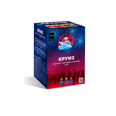 Круиз Фонтан фейерверк купить в Чехове | chekhov.salutsklad.ru