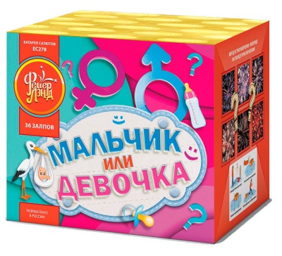 Мальчик или девочка М Фейерверк купить в Чехове | chekhov.salutsklad.ru