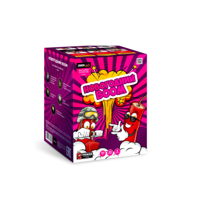 Новогодний BOOM Фейерверк купить в Чехове | chekhov.salutsklad.ru